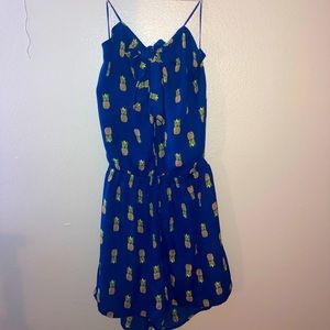 Francesca’s Pineapple Print Romper